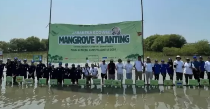 Jababeka Targetkan Tanam 50.000 Mangrove di Muaragembong